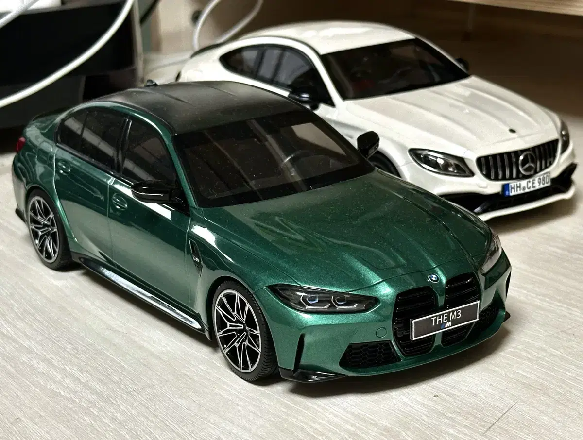 1:18 미니챔프 BMW M3 컴페티션 다이캐스트